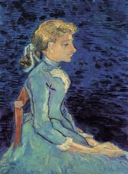Vincent Van Gogh : Portrait of Adeline Ravoux